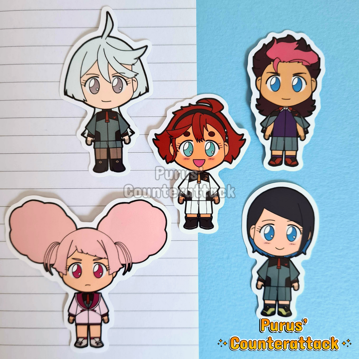 Mercury Stickers